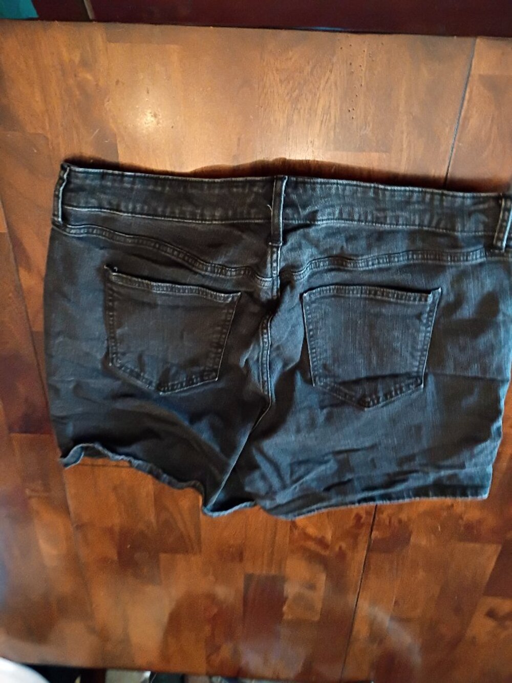 Torrid Faded Black Denim Shorts